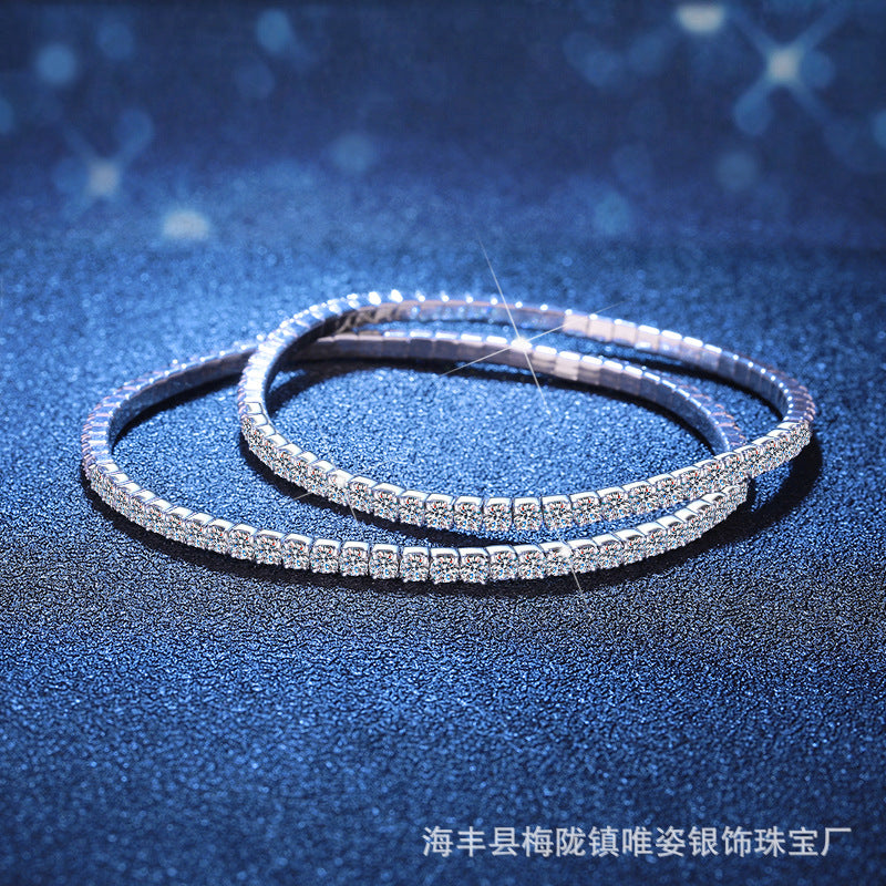 Moissanite Tennis Bracelet